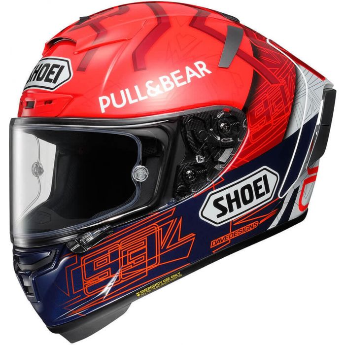 Shoei X-Spirit-III Marquez 6 TC-1 