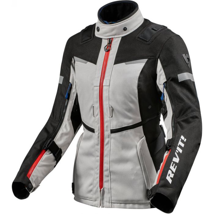 REV'IT Sand 4 H2O Ladies Jacket Silver/Black - Worldwide Shipping!