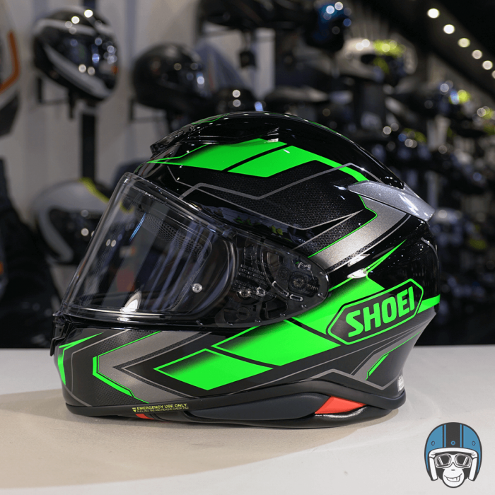 【極美品】SHOEI GT-Air II グリーン/ブラック L SHOEI GT-Air II REDUX TC-4グリーン/ブラック Webike | SHOEI