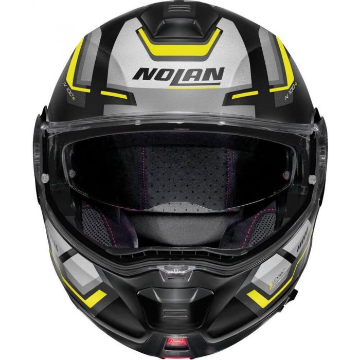 Nolan N100-5 Upwind Matt Yellow N-Com 059 - Worldwide Shipping!