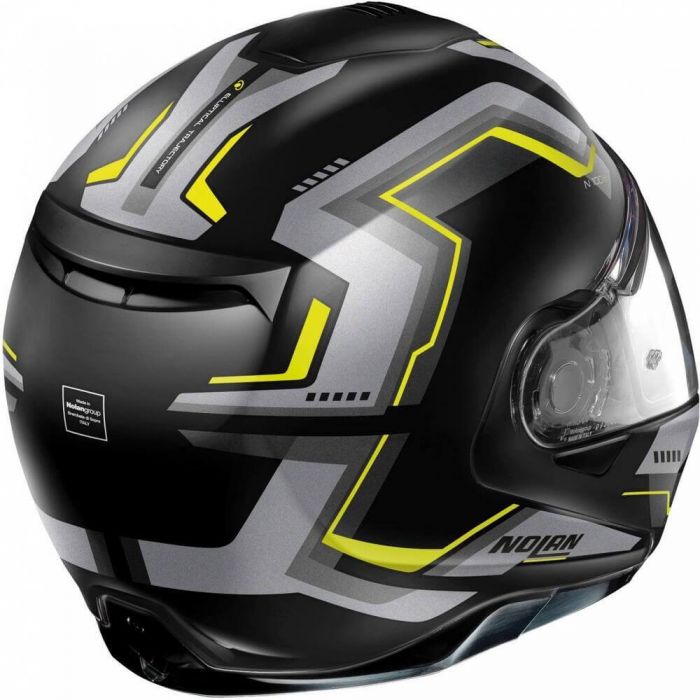 Nolan N100-5 Upwind Matt Yellow N-Com 059 - Worldwide Shipping!