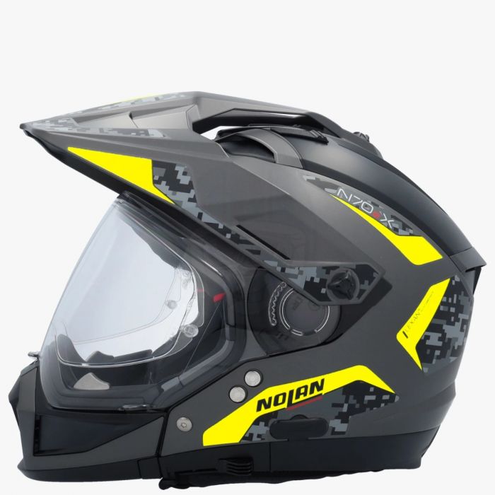 Casco modulare Nolan N70-2 X Decurio black yellow