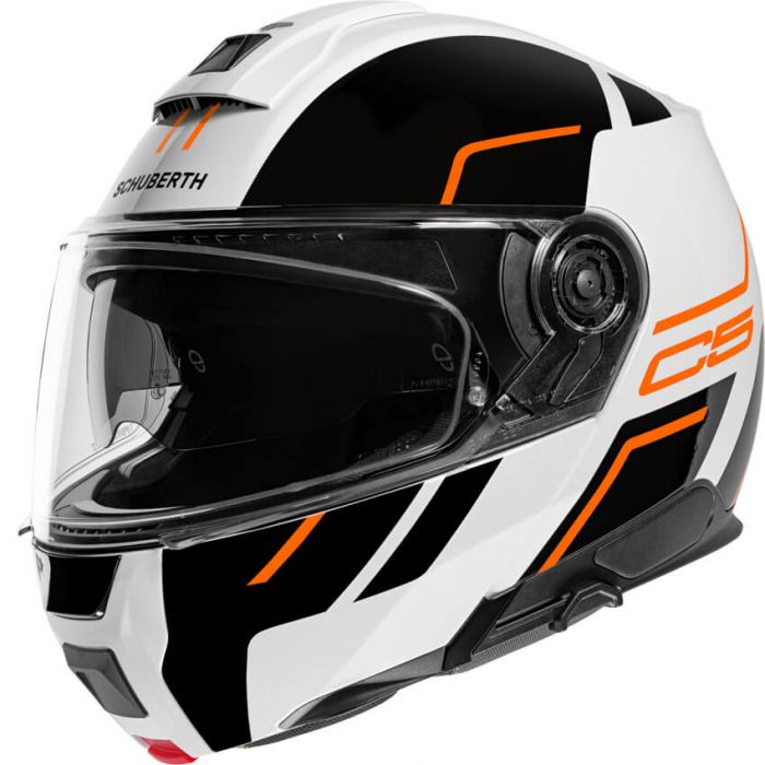 Schuberth C5 Master White/Orange 213 