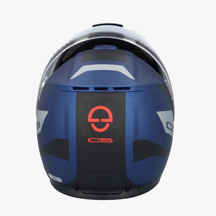 Schuberth C5 Eclipse Blue Black Modular Helmet - New! Fast Shipping!