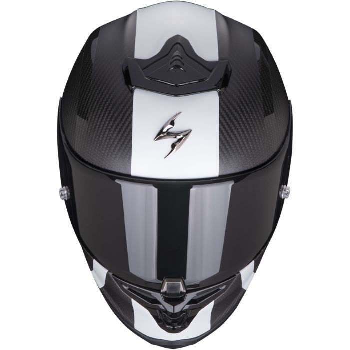Scorpion EXO-R1 AIR Carbon MG Matt Black/White - Worldwide Shipping!
