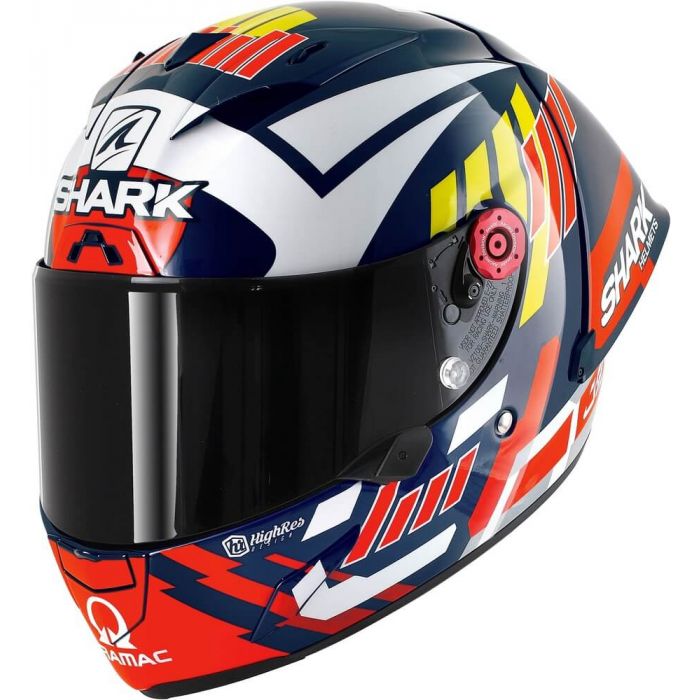 Shark Race-R PRO GP Zarco Signature Blue White Red BWR - Worldwide Shipping!