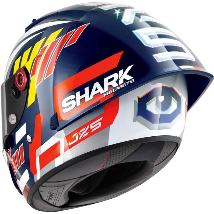 Shark Race-R PRO GP Zarco Signature Blue White Red BWR - Worldwide Shipping!