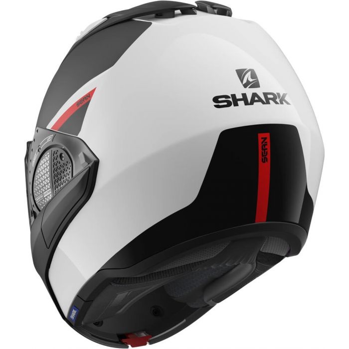 Shark Evo GT Sean White Black Red WKR - Worldwide Shipping!