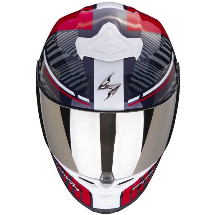 Scorpion EXO R1 EVO AIR Victory Red Blue Yellow Worldwide Shipping