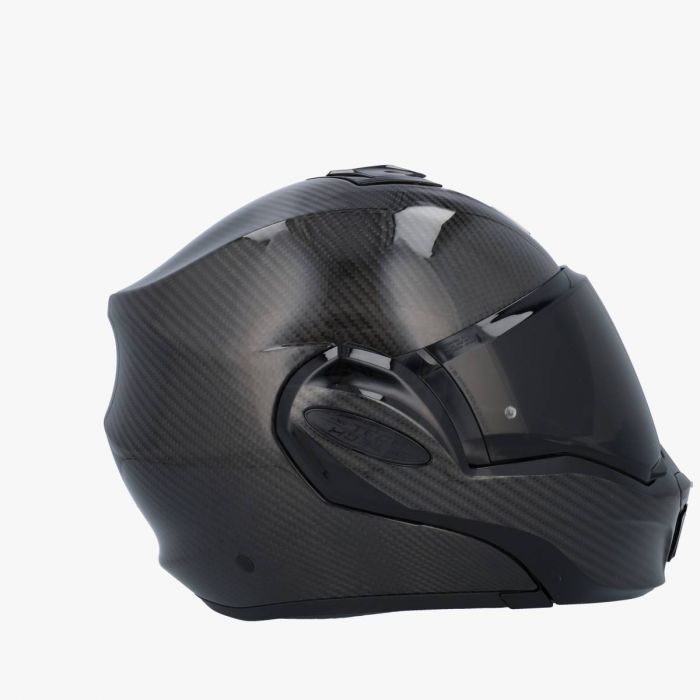 Scorpion EXO Tech EVO Carbon Solid Black Worldwide Shipping