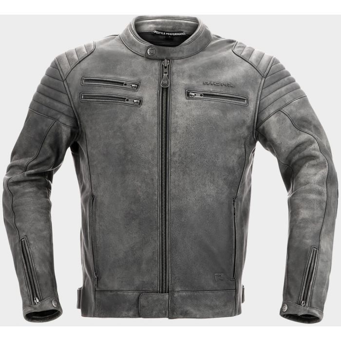 Richa Charleston Jacket Vintage Titanium 1100 Worldwide Shipping