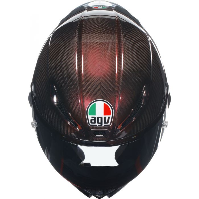 AGV PISTA GP RR Mono Red Carbon - Worldwide Shipping!