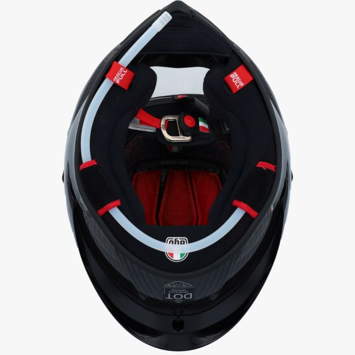 AGV PISTA GP RR Mono Glossy Carbon - Worldwide Shipping!