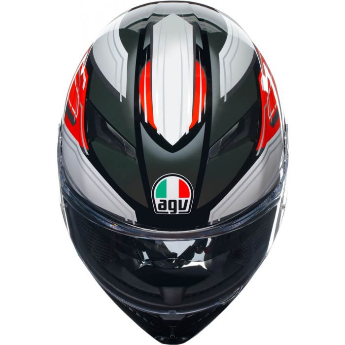 セキュリティ・セーフティ agv K3 WING BLACK/ITALY AGV K3 2023 Wing Black/Italy - Worldwide Shipping!