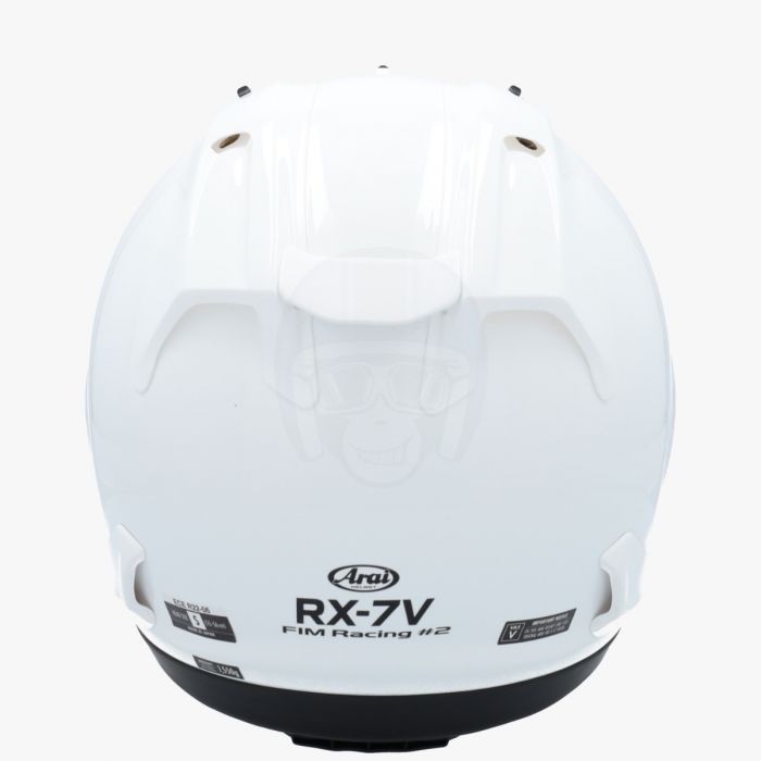 Arai RX-7 EVO (FIM) White - Worldwide Shipping!