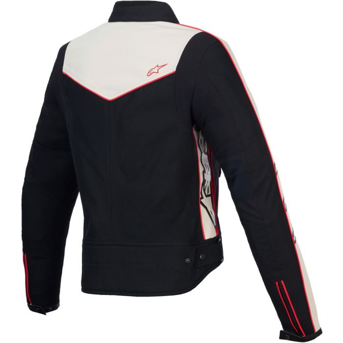 Alpinestars Stella T-Dyno WR Jacket Black Ecru Bright Red