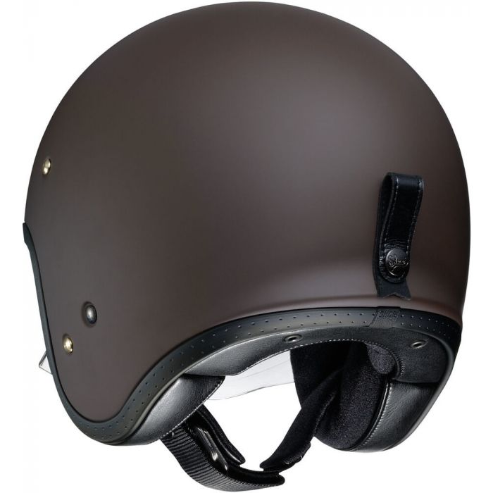 SHOEI j.o マッドブラウンM ビーコム付　超格安！ SHOEI jo プレミアム