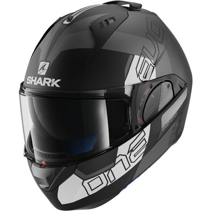 Shark Evo-One 2 Slasher Matt Black/Anthracite/White KAW - Worldwide  Shipping!