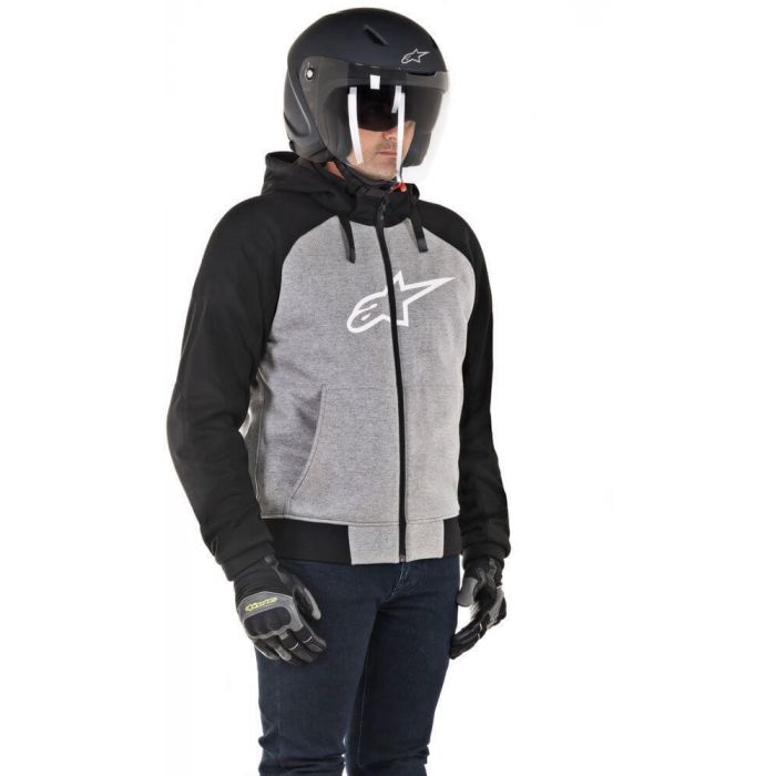 Alpinestars Chrome Sport Hoodie Melange 951 - Worldwide Shipping!