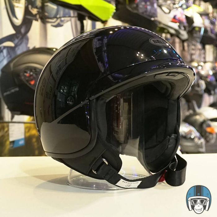 Bell Scout Air Gloss Black Half Helmet ECE Approved ALL SIZES 