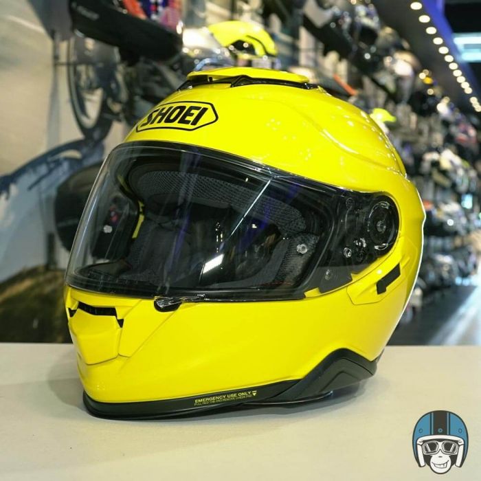 shoei gt air yellow
