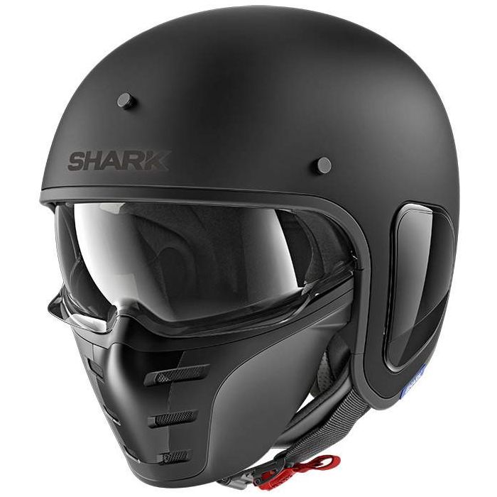 Shark Casque moto STREET DRAK BLANK MAT KMA L Noir