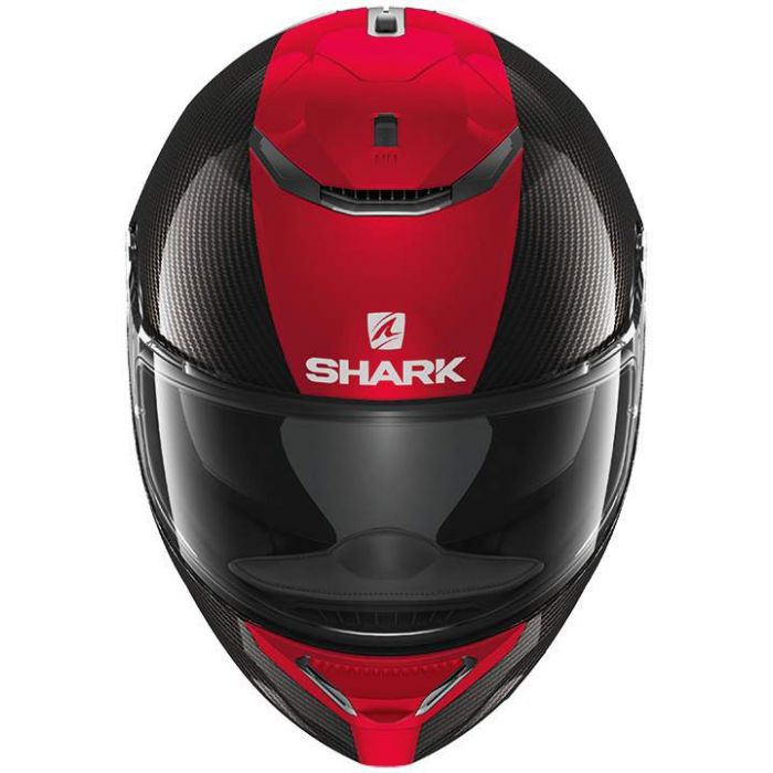 Shark Spartan Carbon 1.2 Skin Carbon/Red/Red DRR - Worldwide Shipping!