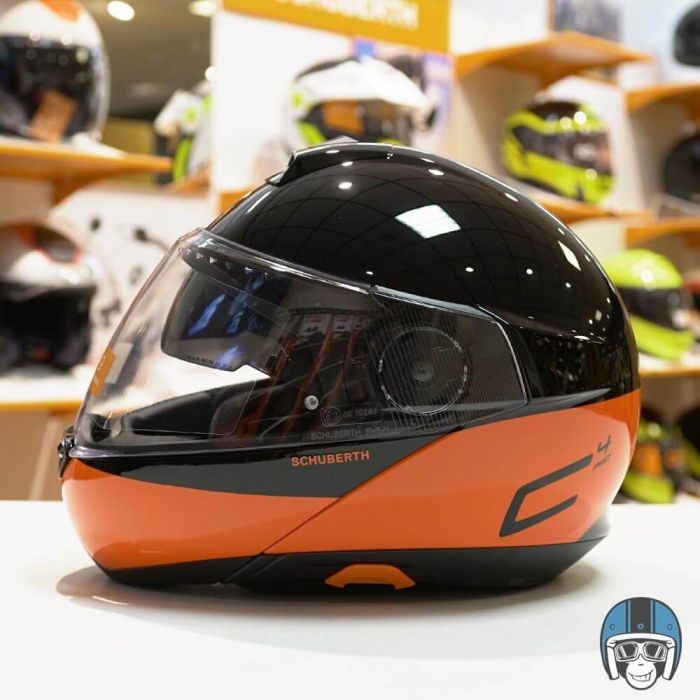 Schuberth c4 orange Clearance