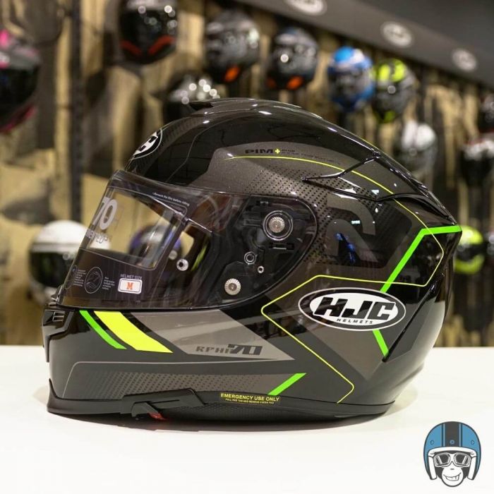 HJC Integralhelm RPHA 70 Coptic MC4H Sport mit Sonnenblende Pinlock M 57/58 
