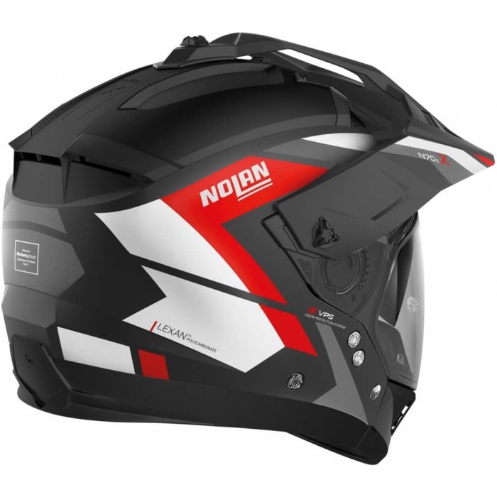 NOLAN N70-2 X Grandes Alpes Metal White L