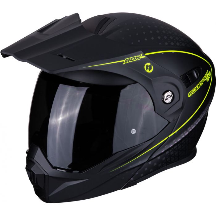 Black Scorpion ADX 1 SOLID Matt Motorcycle Helmet Size M 