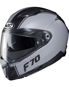 Casco Helm Casque Helmet HJC F70 F 70 DEVER MC1SF 2021 Taglia L Grigio Rosso 