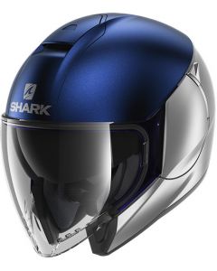 Shark Citycruiser Dual Matt Silver/Blue/Silver SBS
