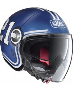 Nolan N21 Visor Visor Classic Flat Black 10 - Worldwide Shipping!
