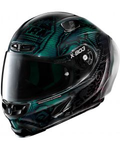X-Lite X-803 RS ULTRA CARBON Replica D.Petrucci Misano - Black/Red/White 28  - Worldwide Shipping!