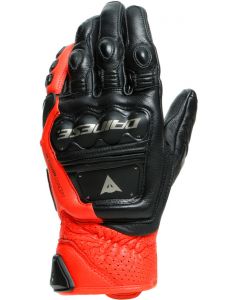 Dainese 4-Stroke 2 Gloves Black/Fluo Red 628