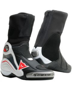 Dainese Axial D1 Boots Black/White/Red Lava A66