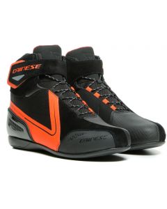 Dainese Energyca D-WP Shoes Black/Fluo Red 628
