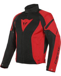 Dainese Air Crono 2 Tex Jacket Black/Lava Red/Lava Red 77F