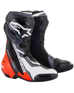 Alpinestars Supertech R 2021 Boots Black/Red/Fluo/White/Gray 1329