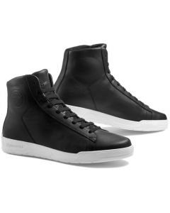 nolan mesh and rubberized leather trainer