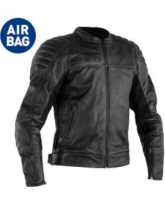 RST Fusion Airbag Leather Jacket Black