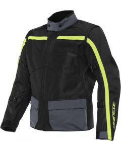 Dainese Outlaw Tex Jacket Black/Fluo Yellow 13F