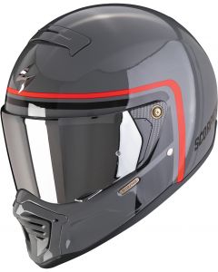 Scorpion EXO-HX1 Nostalgia Cement Grey/Black/Red