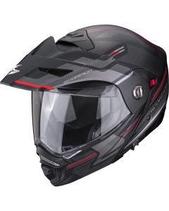 Scorpion ADX-2 Carrera Matt Black/Red