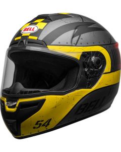 BELL SRT Devil May Care Matte Gray/Yellow/Red