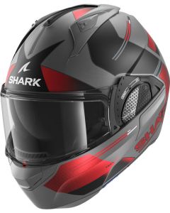 Shark Evo GT Tekline Mat /Anthracite/Chrome/Red AUR