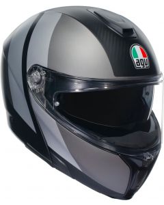 Casco Moto AGV Sportmodular Carbon Mono Carbonio Opaco 