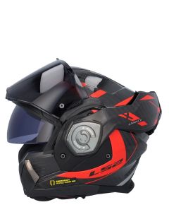 LS2 FF901 Advant X Carbon Future Gloss Red 06