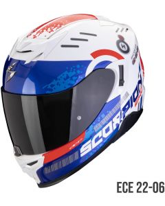 Scorpion EXO-520 EVO AIR Titan White/Blue/Red